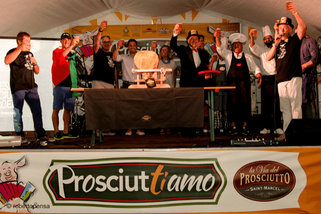 Prosciuttiamo, la gran festa del prosciutto crudo Saint Marcel