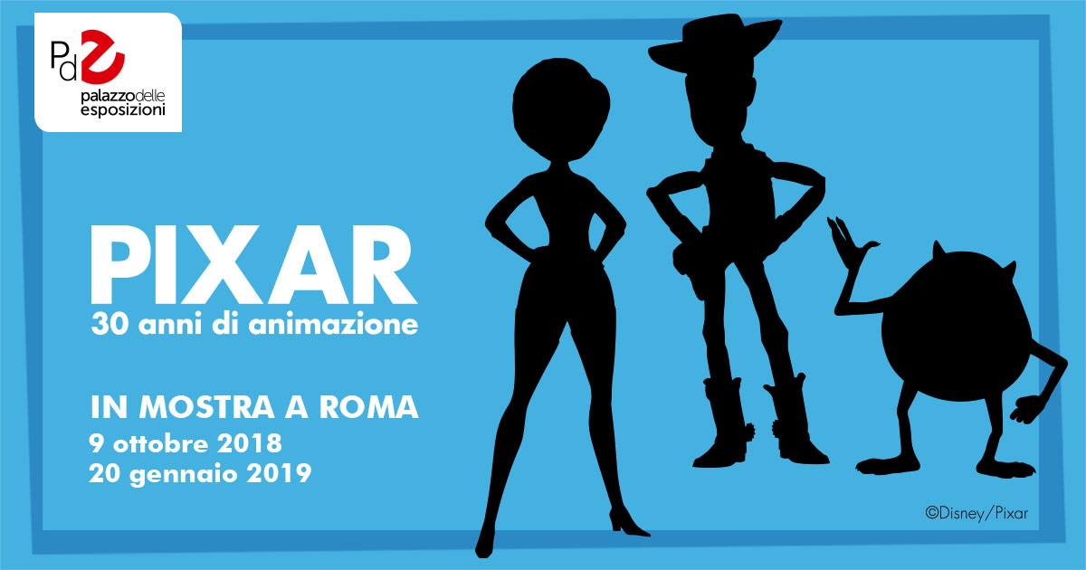 A ROMA PER I 30 ANNI DELLA PIXAR