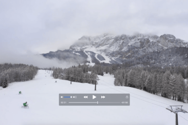 La neve è arrivata sulle piste della Regina delle Dolomiti!