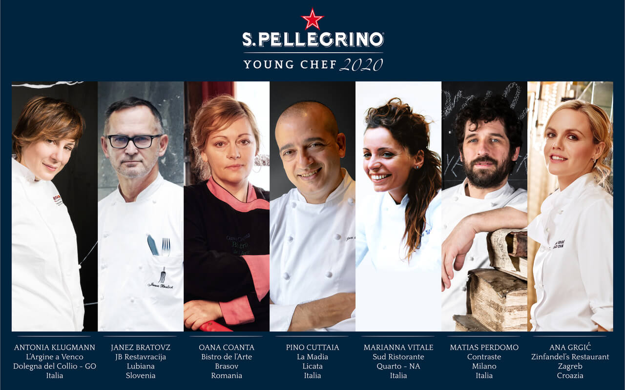 S.PELLEGRINO YOUNG CHEF 2020:  ANNUNCIATA LA GIURIA DELLA FINALE REGIONALE ITALIA E SUD EST EUROPA