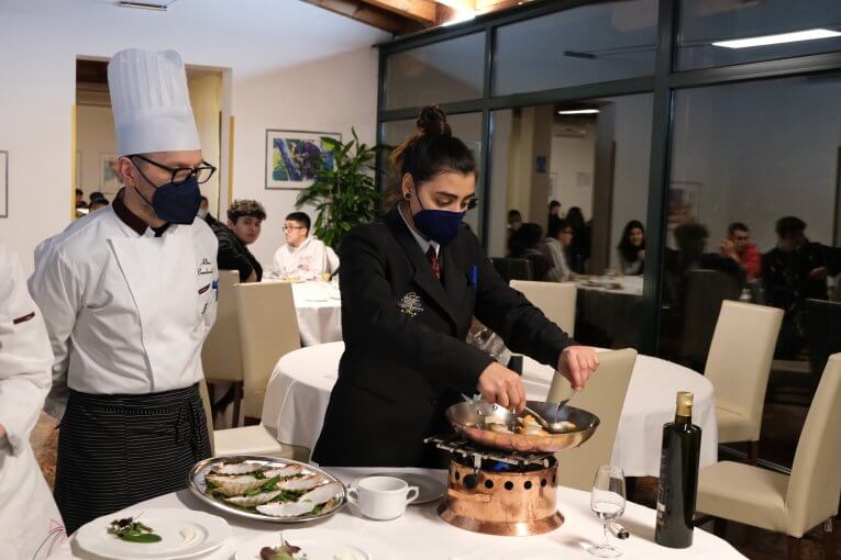 Cena per il territorio: i ragazzi dello Ial di Aviano