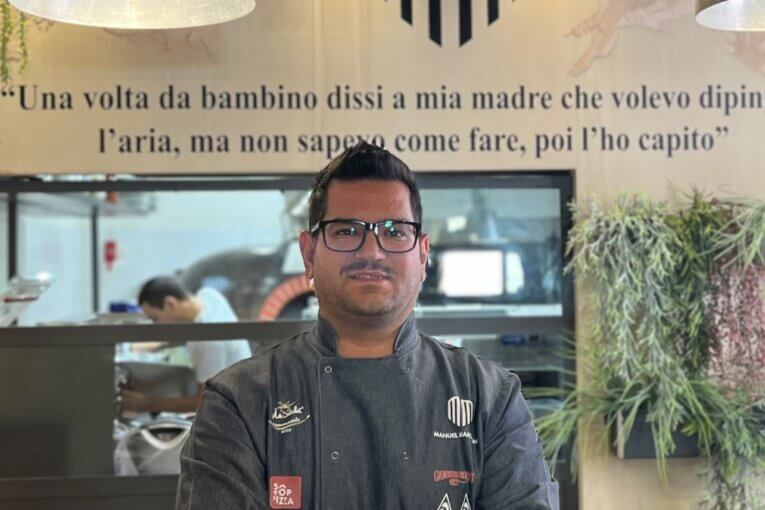 Manuel Maiorano lancia il panettone salato con la Cinta Senese Dop di Savigni